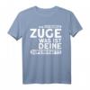 Modellbahn Ich Bewege Züge T-Shirt – Perfektes Geschenk für Eisenbahnfans, Lokführer & Modellbauer, inklusive Zubehör & Startsets