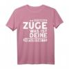 Modellbahn Ich Bewege Züge T-Shirt – Perfektes Geschenk für Eisenbahnfans, Lokführer & Modellbauer, inklusive Zubehör & Startsets
