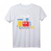 Kids Dampflokomotive T-Shirt – Perfektes Eisenbahn Geschenk für Kinder, Lokomotiv Fans & Modellbahn-Enthusiasten