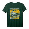 Zuhause ist, wo meine Modelleisenbahn fährt T-Shirt - Lustiges Eisenbahnfan-Shirt für Zugfahrer, Dampflok- und Modellbahnliebhaber