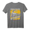 Zuhause ist, wo meine Modelleisenbahn fährt T-Shirt - Lustiges Eisenbahnfan-Shirt für Zugfahrer, Dampflok- und Modellbahnliebhaber