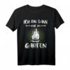 Gartenbahn Spur G Dampflok Modelleisenbahn T-Shirt – Für Gartenbahner, Modellbahn Fans & Eisenbahn Liebhaber