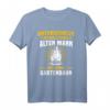 Gartenbahn Dampflok Modelleisenbahn T-Shirt – Geschenk für Männer, Papa & Opa, mit Sprüchen für Gartenbahn Fans