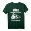 Züge Machen Mich Glücklich T-Shirt – Lustige Geschenkidee für Modelleisenbahn- und Zugfans, perfekt für Weihnachten, Geburtstag & Jubiläum