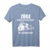 Züge Machen Mich Glücklich T-Shirt – Lustige Geschenkidee für Modelleisenbahn- und Zugfans, perfekt für Weihnachten, Geburtstag & Jubiläum