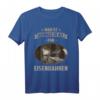 Herren Eisenbahn Dampflok Lokomotiven Züge Modellbahn T-Shirt – Lustiges Geschenk für Rentner, Opas, Zugführer & Eisenbahner