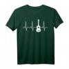 Ukulele Hemd - Bester Ukulele Musiker Geschenk T-Shirt mit Heartbeat Design für Musiker, Geburtstage & Hawaiianische Musikliebhaber