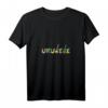 Damen UKULELE Musiker Hawaii Blumen Musik Geschenk T-Shirt mit V-Ausschnitt – Perfekt für Hobby Musiker & Play Your Ukulele Day