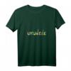 Damen UKULELE Musiker Hawaii Blumen Musik Geschenk T-Shirt mit V-Ausschnitt – Perfekt für Hobby Musiker & Play Your Ukulele Day