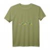 Damen UKULELE Musiker Hawaii Blumen Musik Geschenk T-Shirt mit V-Ausschnitt – Perfekt für Hobby Musiker & Play Your Ukulele Day