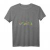 Damen UKULELE Musiker Hawaii Blumen Musik Geschenk T-Shirt mit V-Ausschnitt – Perfekt für Hobby Musiker & Play Your Ukulele Day