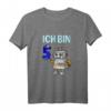 Lustiges Ich bin 5 Roboter Kindergeburtstag T-Shirt – Das perfekte Party-Outfit für Kinder, die lachen wollen