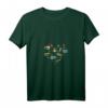 Damen Herz Ananas Ukulele Musiker T-Shirt mit V-Ausschnitt – Leichtes, stilvolles Shirt für Musikliebhaberinnen