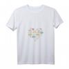 Damen Herz Ananas Ukulele Musiker T-Shirt mit V-Ausschnitt – Leichtes, stilvolles Shirt für Musikliebhaberinnen