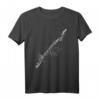 Querflöten Spieler Spielerin Musik Design T-Shirt – Perfektes Geschenk für Musiker, Weihnachten & Geburtstag