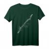 Querflöten Spieler Spielerin Musik Design T-Shirt – Perfektes Geschenk für Musiker, Weihnachten & Geburtstag