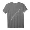Querflöten Spieler Spielerin Musik Design T-Shirt – Perfektes Geschenk für Musiker, Weihnachten & Geburtstag