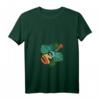 Damen Ukulele Hawaii Tropisches Musik Geschenk T-Shirt für Ukulele Spieler mit V-Ausschnitt - Perfekt für Musiker & Musikfans
