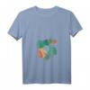 Damen Ukulele Hawaii Tropisches Musik Geschenk T-Shirt für Ukulele Spieler mit V-Ausschnitt - Perfekt für Musiker & Musikfans