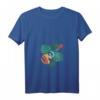 Damen Ukulele Hawaii Tropisches Musik Geschenk T-Shirt für Ukulele Spieler mit V-Ausschnitt - Perfekt für Musiker & Musikfans