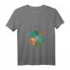 Damen Ukulele Hawaii Tropisches Musik Geschenk T-Shirt für Ukulele Spieler mit V-Ausschnitt - Perfekt für Musiker & Musikfans