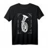 Bariton Spieler T-Shirt Geschenk für Baritonisten & Lehrer - Lustiges Holzblasinstrument T-Shirt für Jazzmusik & Feiern
