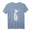 Bariton Spieler T-Shirt Geschenk für Baritonisten & Lehrer - Lustiges Holzblasinstrument T-Shirt für Jazzmusik & Feiern