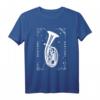 Bariton Spieler T-Shirt Geschenk für Baritonisten & Lehrer - Lustiges Holzblasinstrument T-Shirt für Jazzmusik & Feiern