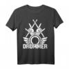 Drummer Musik Schlagzeuger Spieler T-Shirt – Perfektes Geschenk für Musiker, Trommler & Fans zu Weihnachten, Geburtstag & Jubiläum