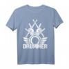 Drummer Musik Schlagzeuger Spieler T-Shirt – Perfektes Geschenk für Musiker, Trommler & Fans zu Weihnachten, Geburtstag & Jubiläum