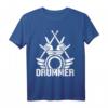 Drummer Musik Schlagzeuger Spieler T-Shirt – Perfektes Geschenk für Musiker, Trommler & Fans zu Weihnachten, Geburtstag & Jubiläum