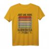 Mundharmonika Spieler Mundorgan Blues Musiker T-Shirt - Perfekt für Blues-Festivals, Country-Konzerte & Mundharmonika-Unterricht