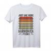 Mundharmonika Spieler Mundorgan Blues Musiker T-Shirt - Perfekt für Blues-Festivals, Country-Konzerte & Mundharmonika-Unterricht