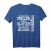 Piano Musiker Keyboard Geschenk – Klavier Spieler Spruch T-Shirt für Musiker, Klavierspieler & Keyboarder