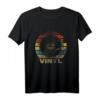 Retro Vinyl Schallplatte T-Shirt - Perfektes Geschenk für Vinyl- und Plattenspieler Fans im Vintage Style