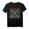 Drumsticks Schlagzeuger Drummer Musik Retro T-Shirt – Perfekt für Musiker und Bandfans