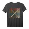 Drumsticks Schlagzeuger Drummer Musik Retro T-Shirt – Perfekt für Musiker und Bandfans