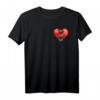 HapKitten T-Shirt mit gebrochenem Herz und Song 'Angst' - Emotionales Musik-Statement für den besonderen Tag