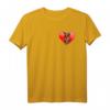 HapKitten T-Shirt mit gebrochenem Herz und Song 'Angst' - Emotionales Musik-Statement für den besonderen Tag