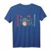 Musiker Schlagzeuger Drummer Musik Instrument T-Shirt – Cooles Design für Musiker und Bandmitglieder