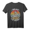 Relax The Drummer Is Here T-Shirt für Schlagzeuger und Musiker – Retro Design für Band und Konzertliebhaber