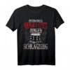 Drummer Geschenk für Schlagzeuger Musiker T-Shirt - Unterschätze niemals einen Jungen mit einem Schlagzeug als Geburtstags- oder Weihnachtsgeschenk