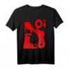 Oi Ska Musik Punk Stiefel Rock Fans T-Shirt in Rot – Perfekt für Rock- und Punkliebhaber