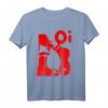Oi Ska Musik Punk Stiefel Rock Fans T-Shirt in Rot – Perfekt für Rock- und Punkliebhaber