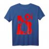 Oi Ska Musik Punk Stiefel Rock Fans T-Shirt in Rot – Perfekt für Rock- und Punkliebhaber