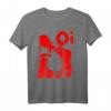 Oi Ska Musik Punk Stiefel Rock Fans T-Shirt in Rot – Perfekt für Rock- und Punkliebhaber