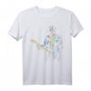 Abstrakte Musik-Kunst Bassgitarren T-Shirt – Perfektes Geschenk für Bassisten, Musiker & Musikbandmitglieder zu Weihnachten, Geburtstag & mehr