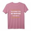 Ich Höre dir Nicht Zu Ich Will Saxophon Spielen T-Shirt – Perfekt für Saxophonisten, Jazzliebhaber & Musiker als Geschenk zu Geburtstag oder Weihnachten
