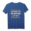 Ich Höre dir Nicht Zu Ich Will Saxophon Spielen T-Shirt – Perfekt für Saxophonisten, Jazzliebhaber & Musiker als Geschenk zu Geburtstag oder Weihnachten