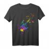 Splash Gitarre T-Shirt - Musiker Geschenkidee für Gitarristen & Musikbands